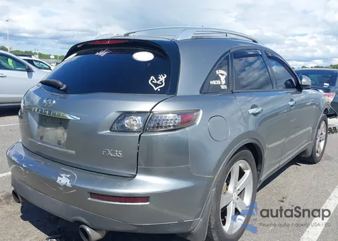 2004 Infiniti Fx35 z USA, uszkodzony, nr VIN JNRAS08W34X221600